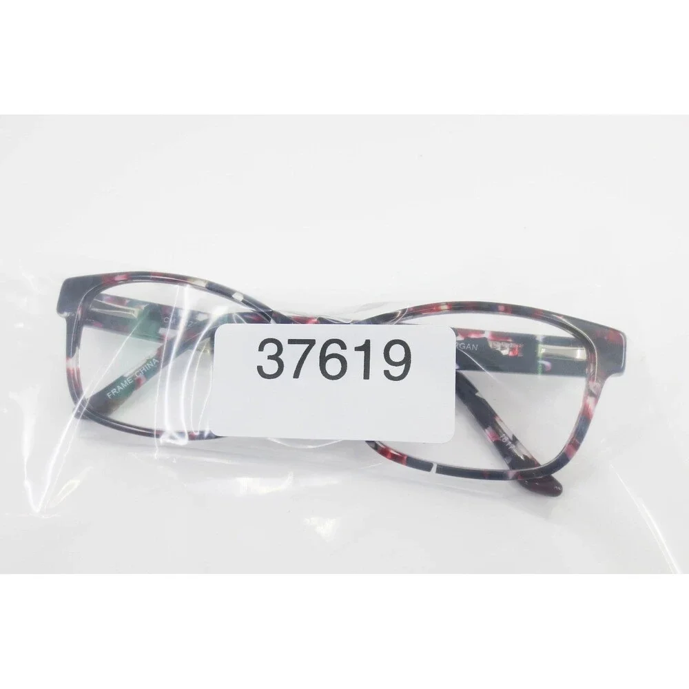 Christian Morgan CM 202111 Burgundy Tortoise Eyeglass Frames 53-16-135